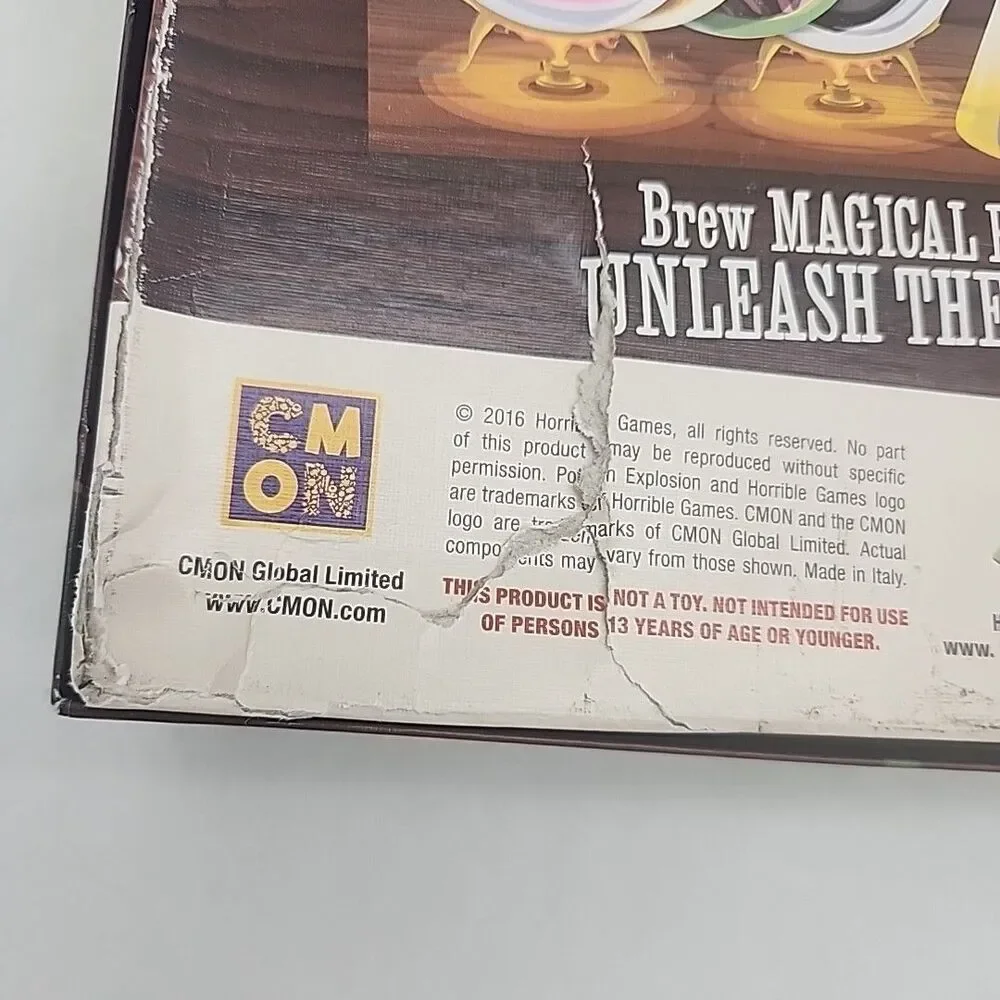 Game Potion Explosion 2016 First Edition CMON Board Horrible Games Mixing READ
